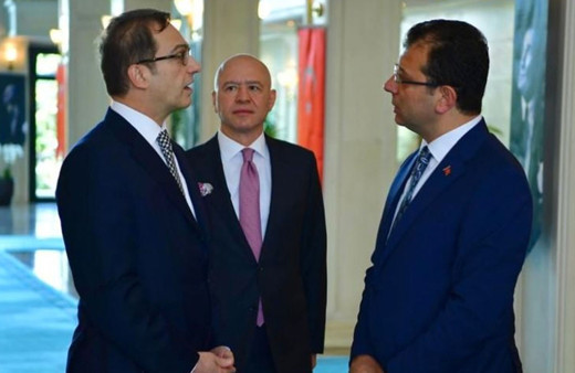 Koç'tan Ekrem İmamoğlu'na ziyaret! Bakın neler söyledi?