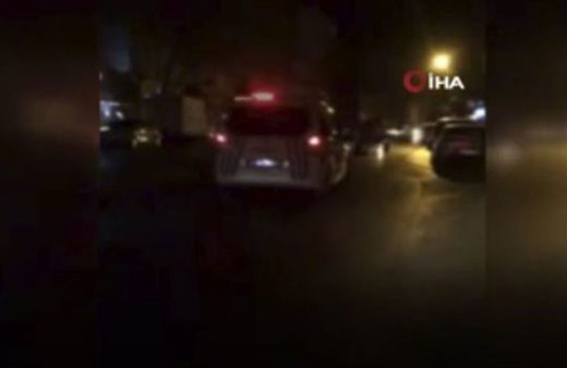 İstanbul'da nefes kesen kovalamaca kamerada! Havaya ateş açtılar