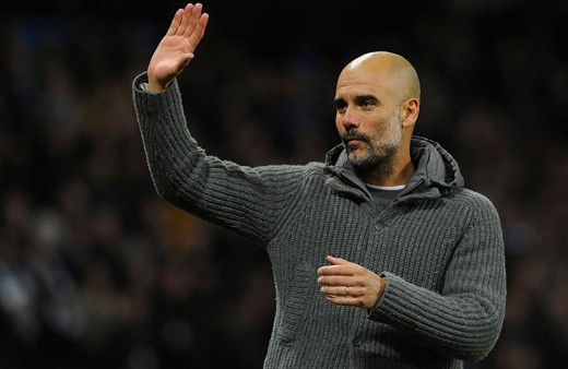 İngiltere'de ayın teknik direktörü Guardiola