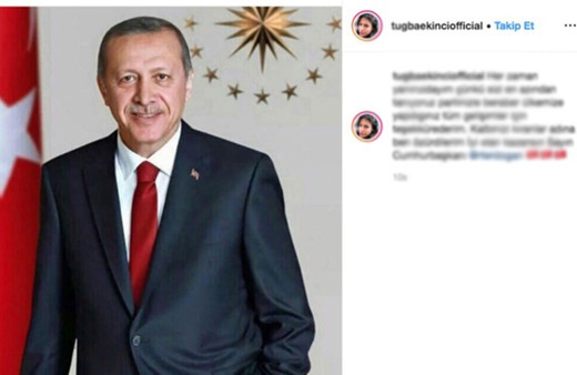 Tuğba Ekinci Cumhurbaşkanı Erdoğan'dan özür diledi!