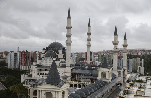Başkentin üçüncü büyük camisi yarın resmi olarak açılıyor
