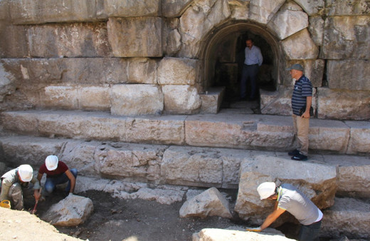 Antik Roma barajı Örükaya kurtarma kazıları yeniden başladı