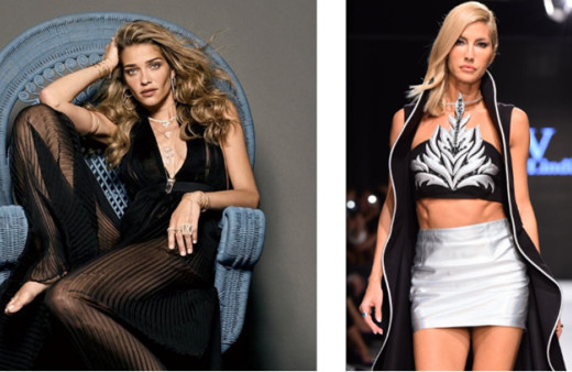 Çağla Şikel ve Victoria's Secret meleği Ana Beatriz Barros aynı podyumda!