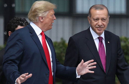Cumhurbaşkanı Erdoğan ile Trump görüştü