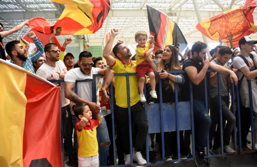 Göztepe, Bursa'ya coşkuyla uğurlandı