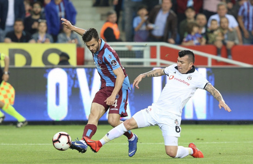 Trabzonspor - Beşiktaş maçı özet ve golleri