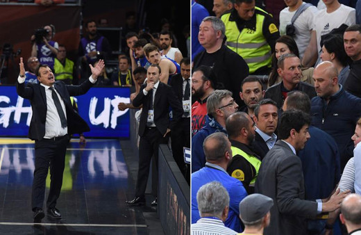 Ali Koç araya girdi Ergin Ataman'la Fenerbahçeliler kapıştı