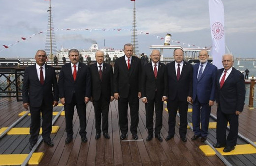 CHP'den, Kemal Kılıçdaroğlu'nun da olduğu liderler fotoğrafına eleştiri!