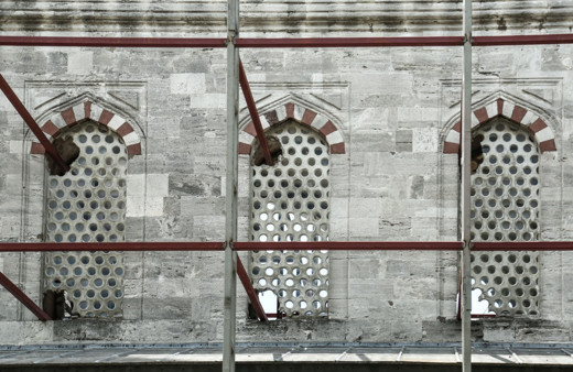 Sultanahmet'te tartışma yaratan restorasyon