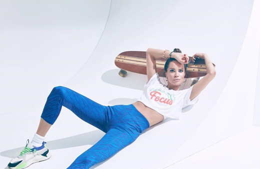 Ebru Şallı'nın sınırları zorlayan pilates paylaşımı fena...