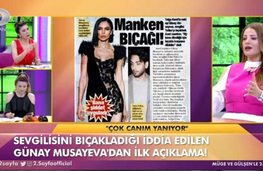 Tolga Karel'in eski eşi Günay Musayeva, sevgilisini bıçakladı