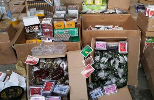 Operasyonlarda 12 bin 482 tütün mamulü ile 16 kilo tütün ele geçirildi