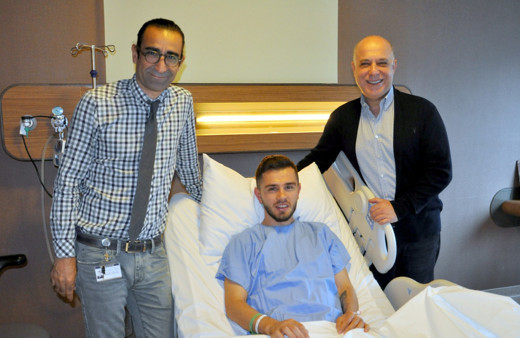 Sivassporlu Emre fıtık ameliyatı oldu