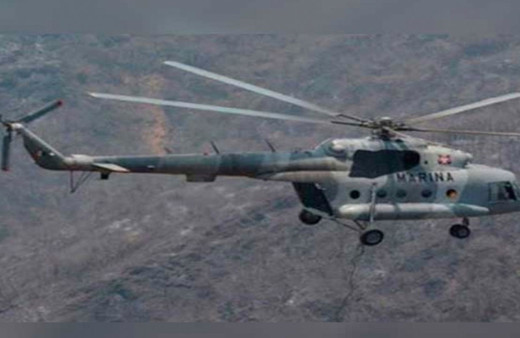 Meksika’da askeri helikopter düştü: 6 ölü