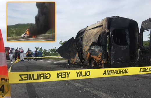 İstanbul'da 3 aylık bebek yanan ambulansta can verdi