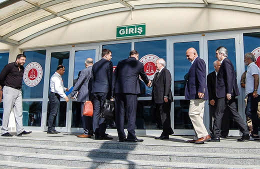 Aziz Yıldırım Silivri'ye böyle geldi