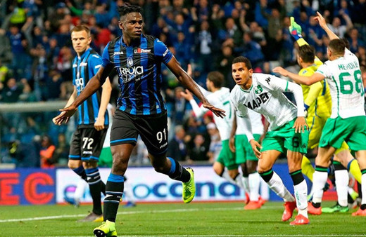 Atalanta tarihinde bir ilki gerçekleştirdi