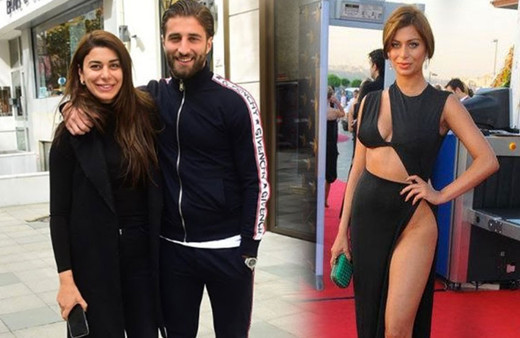 Göztepe ligde kaldı Ebru Şancı sahaya inip eşini öpücüklere boğdu