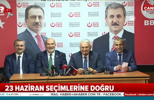 Binali Yıldırım'dan BBP'ye ziyaret! Canlı yayında son dakika açıklamalar