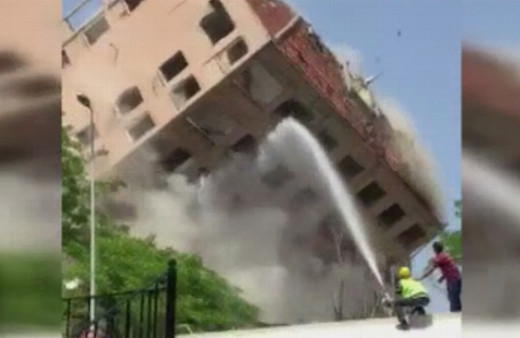 İstanbul Bahçelievler'de kontrollü yıkım kontrolden çıktı