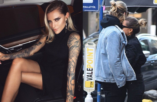 Karius'un sevgilisi Sophia Thomalla'nın otomobiline spreyli saldırı