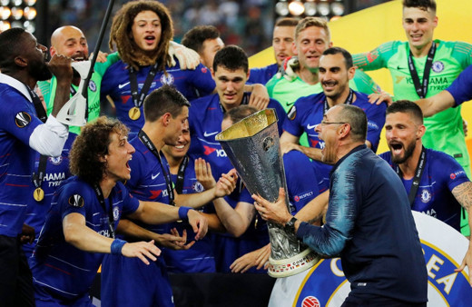 Chelsea UEFA Avrupa Ligi'ni kazandı Başakşehir'in yüzü güldü