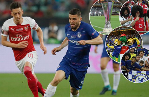 UEFA Avrupa Ligi'nde şampiyon Chelsea