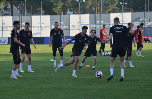 A Milli Takım'da Özbekistan hazırlıkları