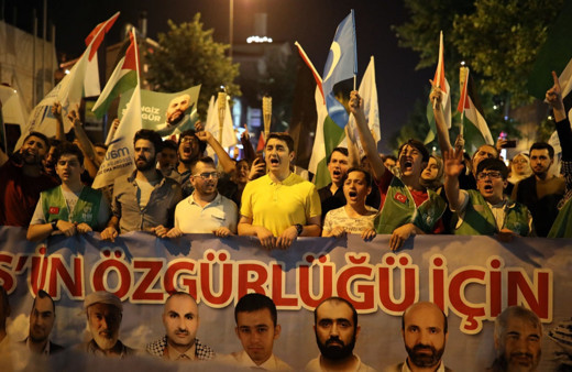 Kudüs’ün özgürlüğü için yürüdüler