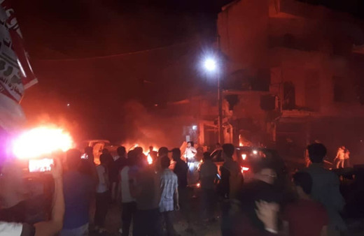 Azez'de patlama 13 ölü