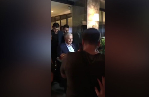 Bakan Mustafa Varank'ın sahur davetinde Binali Yıldırım sürprizi