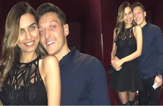 Mesut Özil ve Amine Gülşe'nin kına gecesi sosyal medyayı salladı!