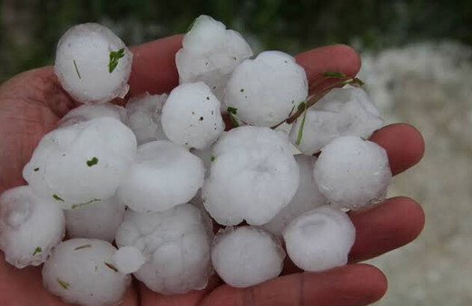 Karabük'ü dolu vurdu! Sadece 15 dakika sürdü