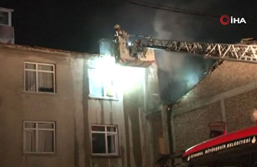 Kavga etiği komşusunun evini yaktı