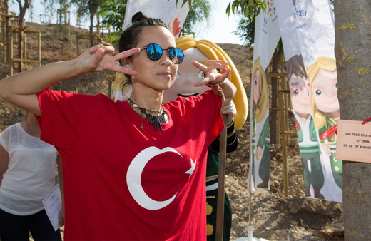 Inna Antalya'da sahne aldı Türkiye için ikinci evim dedi