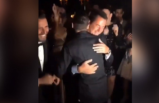 Mesut Özil'in düğününe Acun Ilıcalı'nın dansı damga vurdu