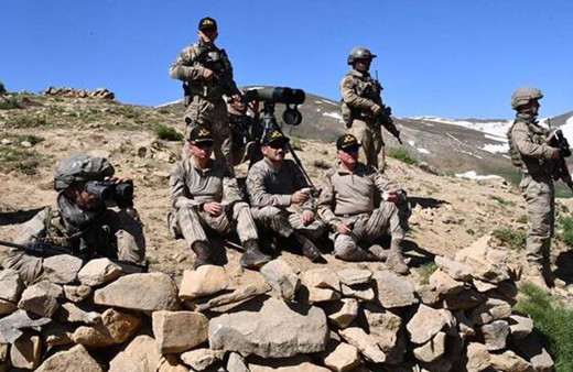 Tunceli'de sıkıştırılan 5 kadın terörist etkisiz hale getirildi