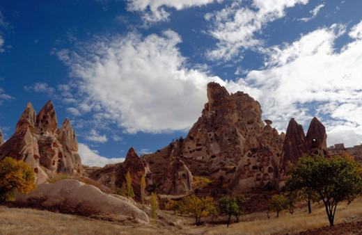 Dünyanın en yüksek peribacasına ziyaretçi akını