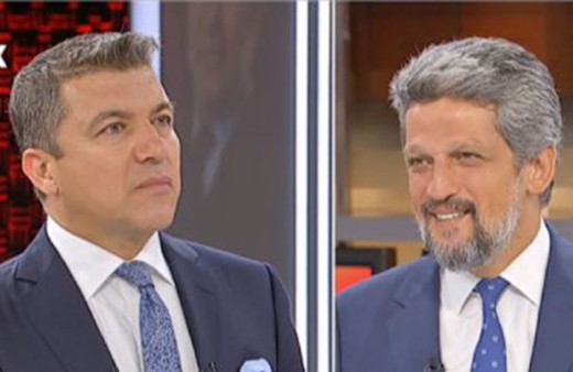 HDP'li Garo Paylan ile İsmail Küçükkaya arasında moderatör tartışması