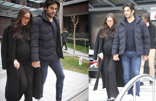 Bebeğini kucağına alan Fahriye Evcen son görüntüsüyle şaşırttı