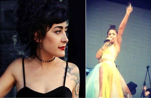 Konserinde orta parmak işareti yapıp olay olmuştu! Melek Mosso'nun şok savunması