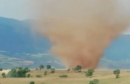 Çorum’u hortum böyle vurdu