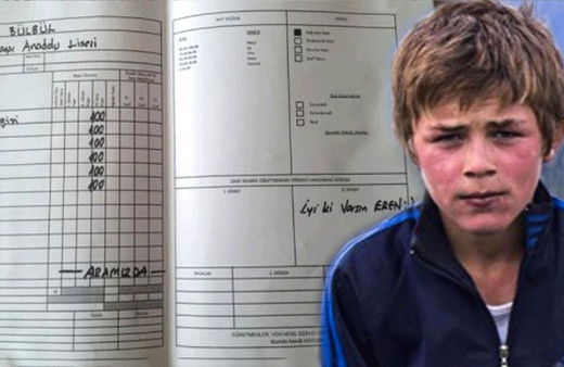 Sosyal medyada büyük yankı uyandırdı! İşte o karne