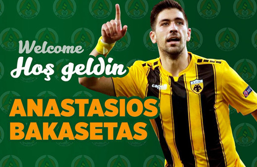 Yunan golcü Anastasios Bakasetas Alanyaspor'da