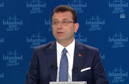 Ekrem İmamoğlu: Bana gelen bilgi soruların moderatöre verilerek sorulması
