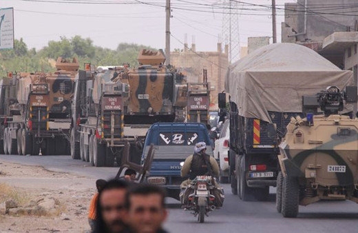 Türk ordusu Serakib'e ilerliyor! Rejim hedefleri bombalandı