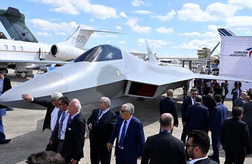 Türkiye'nin milli savaş uçağından ilk görüntüler