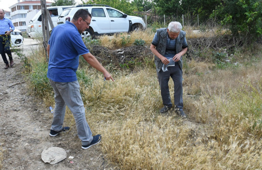 Eskişehir'de toz bulutuyla geldiği sanılıyor mahalleli evlerini boşalttı