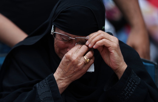 New York'taki müslümanların Muhammed Mursi gözyaşları