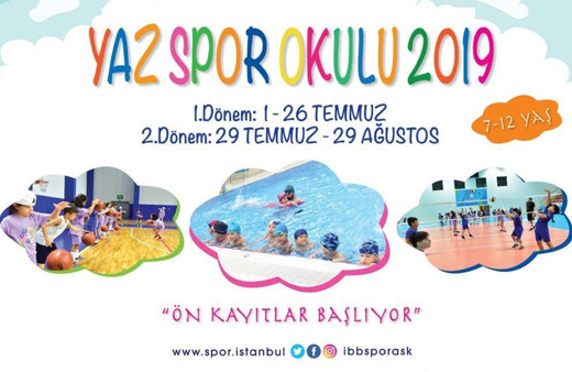 İBB Yaz Spor Okulları başlıyor